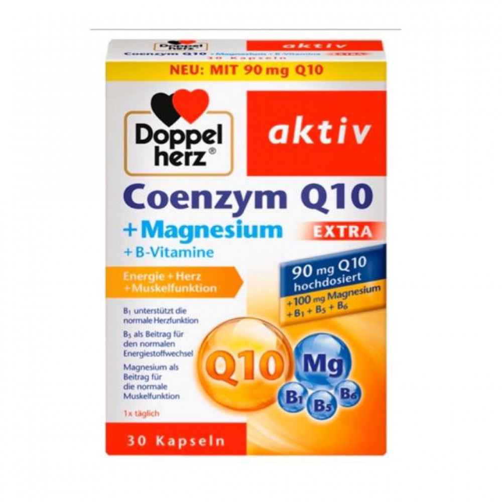 Aktiv Coenzyme Q10, hỗ trợ tăng cường sức khỏe tim mạch
