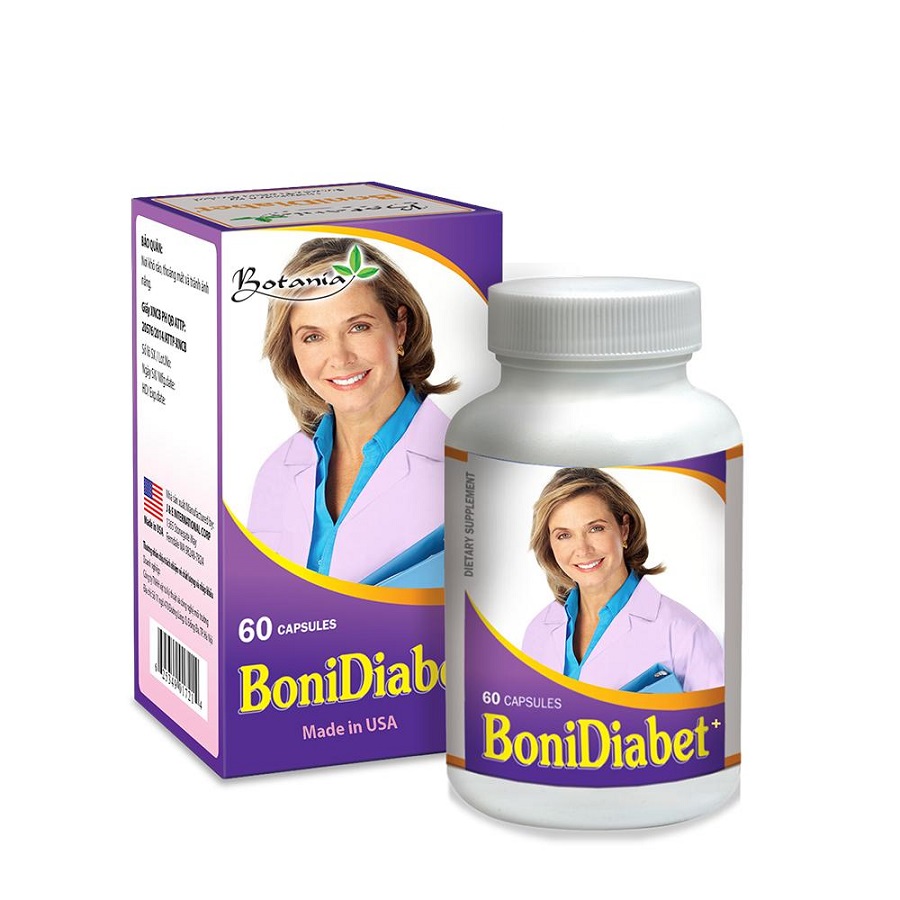 Bonidiabet, hỗ trợ ngăn ngừa các biến chứng của bệnh tiểu đường
