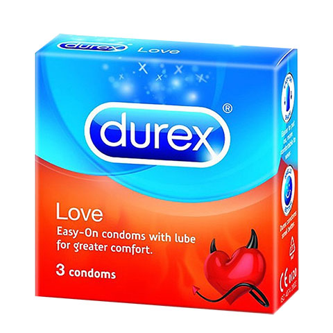 Durex Love, ngăn ngừa mang thai ngoài ý muốn, giúp kéo dài thời gian quan hệ