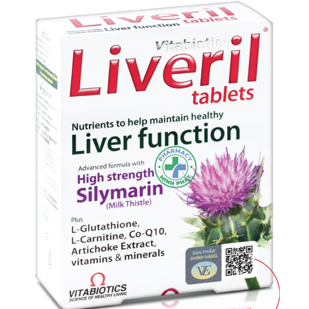 Liveril - Hỗ trợ Giải độc gan, Hỗ trợ Tăng cường sức đề kháng