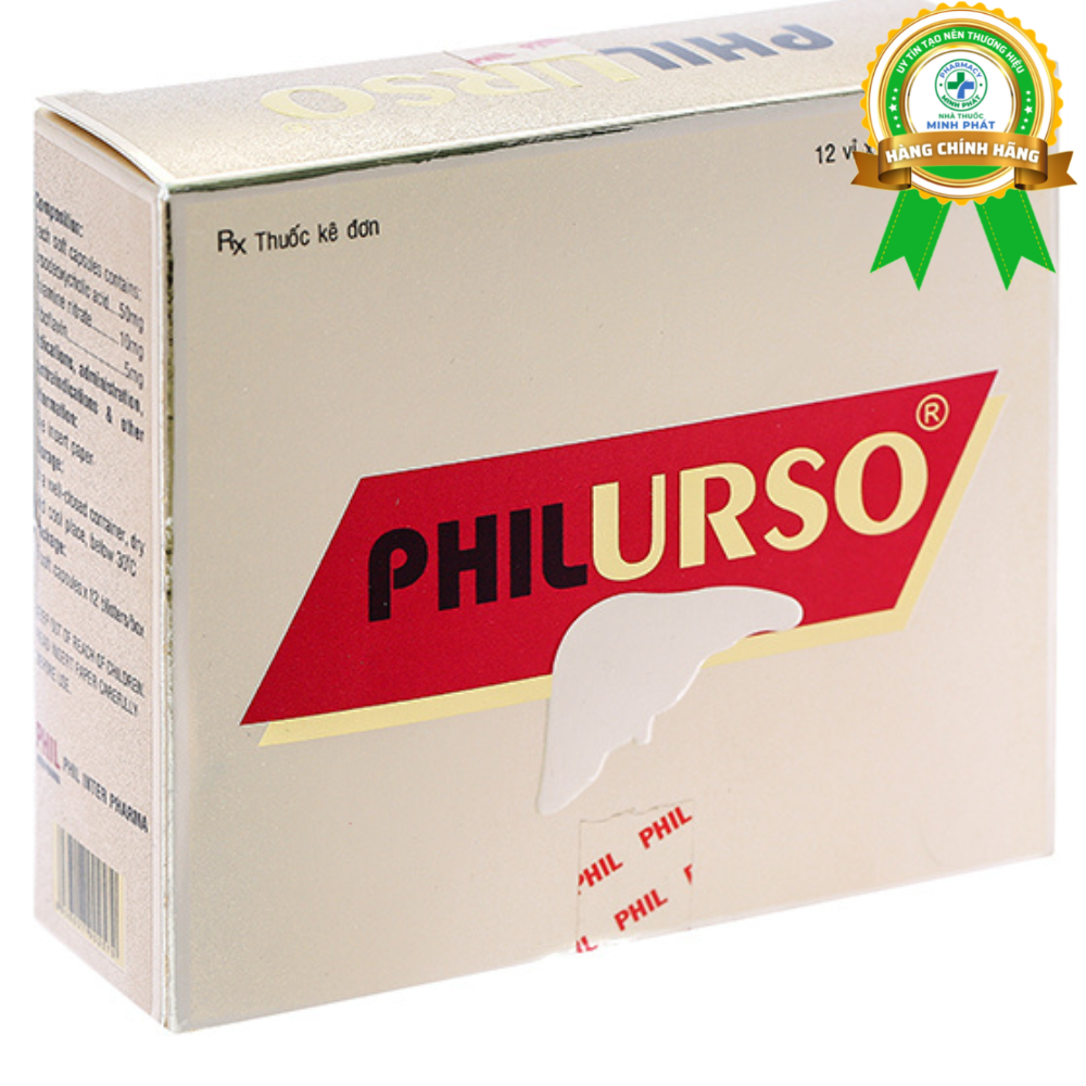 Philurso hỗ trợ trị bệnh lý về gan mật (12 vỉ x 5 viên)