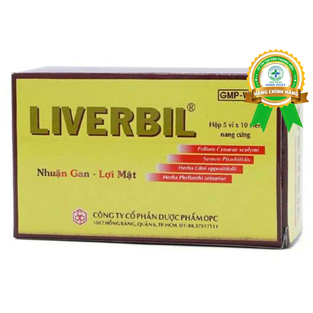 Thuốc Liverbil trị viêm gan, suy giảm chức năng gan